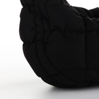 Сумка молодёжная на молнии, цвет чёрный