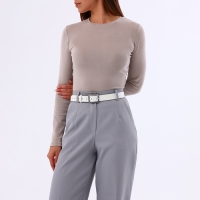 Ремень женский, ширина 3 см, цвет белый Ремень женский, ширина 3 см, цвет белый