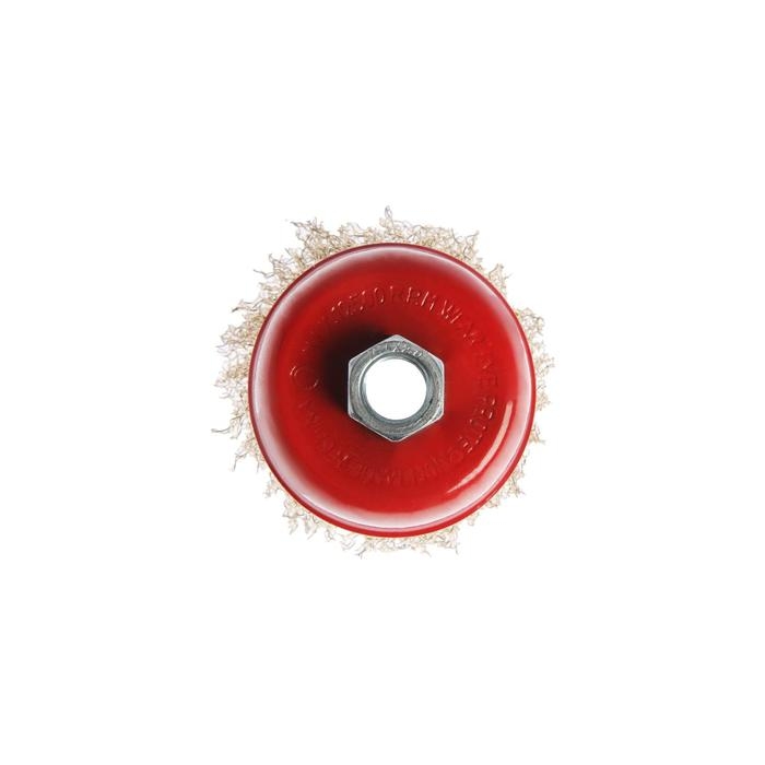 Щетка металлическая для УШМ ЛОМ, Щетка металлическая для УШМ ЛОМ, "чашка", М14, 75 мм