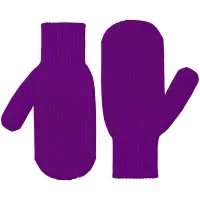 Варежки Life Explorer, фиолетовые, размер L/XL