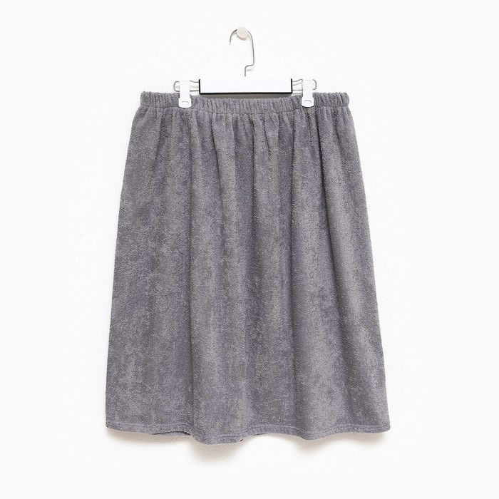 Парео для сауны "Экономь и Я", цвет серый, 68&times;150 см