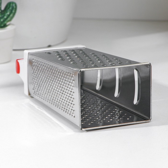 Тёрка четырёхгранная Доляна &laquo;Помощник&raquo;, 20 см, цвет МИКС