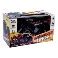 Джип радиоуправляемый &laquo;Краулер&raquo;, 1:20, работает от аккумулятора, цвет оранжевый