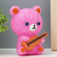 Ночник "Мишка" LED RGB от батареек 3хLR44 МИКС 10х10х15,5см RISALUX Ночник "Мишка" LED RGB от батареек 3хLR44 МИКС 10х10х15,5см RISALUX