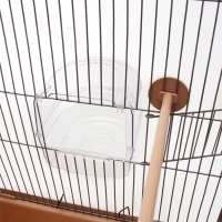 Клетка для птиц "Пижон" №104-Б, разборная, 2 секции, 58 х 40 х 88см, бежевая Клетка для птиц "Пижон" №104-Б, разборная, 2 секции, 58 х 40 х 88см, бежевая