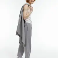 Полотенце спортивное Hard Work, серое