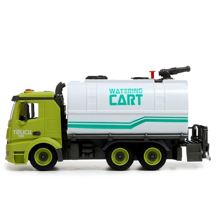 Конструктор винтовой &laquo;Автоцистерна&raquo;, стреляет водой, свет, звук, инерция, 60 деталей