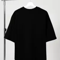 Футболка оверсайз унисекс Kosmos 2.0, черная, размер M/L