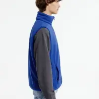 Жилет флисовый унисекс Nesse, синий, размер XL/XXL