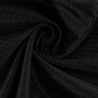 Ткань подкладочная &laquo;Ромб&raquo;, 100 % полиэстер, 1 &times; 1,4 м, цвет чёрный