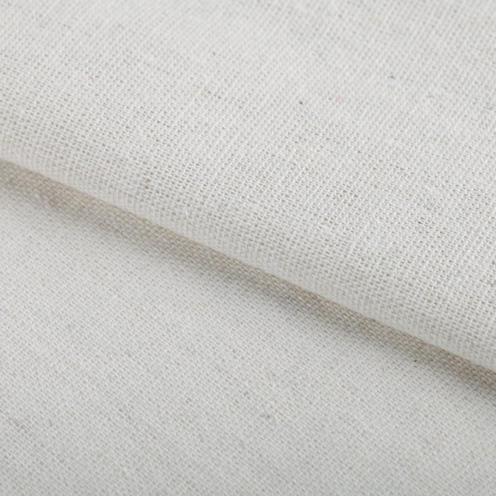 Ткань для пэчворка холща &laquo;Чистый молочный&raquo;, 47 х 50 см