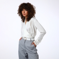 Ремень женский, ширина 4 см, винт, цвет белый Ремень женский, ширина 4 см, винт, цвет белый