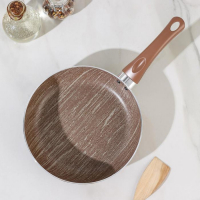 Сковорода глубокая Kantry, d=22 см, стеклянная крышка, пластиковая ручка, антипригарное покрытие, цвет коричневый Сковорода глубокая Kantry, d=22 см, стеклянная крышка, пластиковая ручка, антипригарное покрытие, цвет коричневый