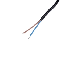 Шнур сетевой с вилкой, 2,5 м, ШВВП 2 х 0.5 мм2, черный Шнур сетевой с вилкой, 2,5 м, ШВВП 2 х 0.5 мм2, черный