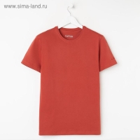 Футболка мужская KAFTAN E-ZONE, 46, кирпичный