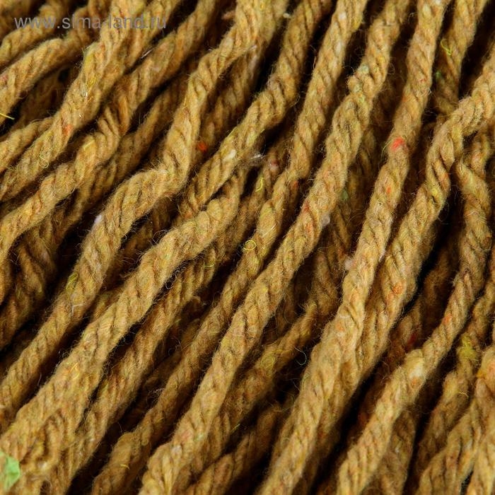 Насадка для швабры верёвочная Доляна, хлопок, 29&times;21,5&times;4,5 см, цвет МИКС