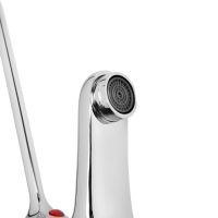 Смеситель для раковины "Эверест" B10-37, однорычажный, излив 94 мм, хром Смеситель для раковины "Эверест" B10-37, однорычажный, излив 94 мм, хром