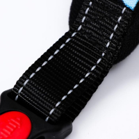 Шлейка К7 мягкая светоотражающая, размер S, ОГ 44-55 см, вес 5-9 кг, голубая хаки