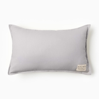 Подушка Этель, 30х50+1 см, светло-серый, 100% хлопок Подушка Этель, 30х50+1 см, светло-серый, 100% хлопок