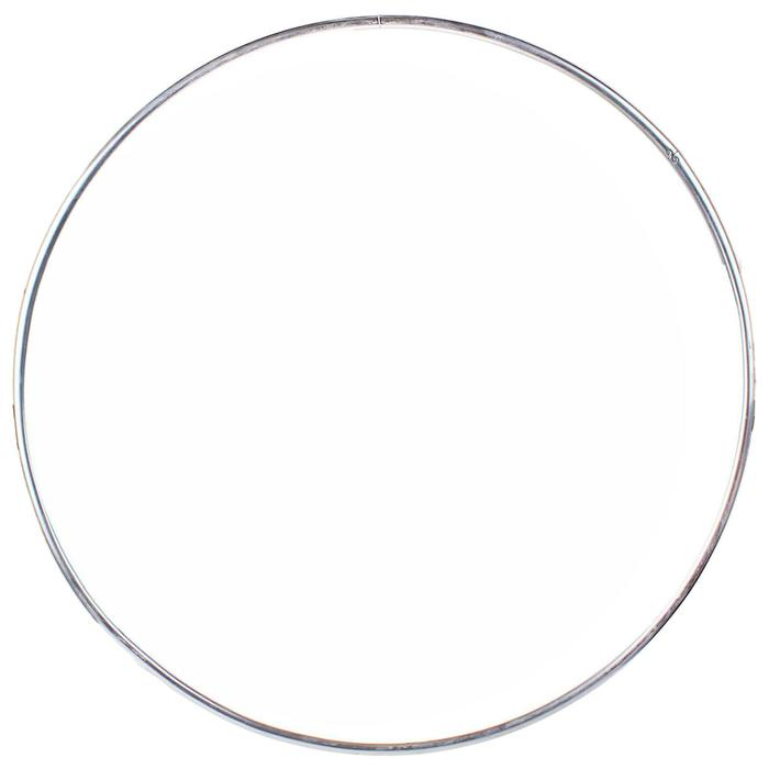 Обруч для художественной гимнастики, d=60 см, цвет серебристый Обруч для художественной гимнастики, d=60 см, цвет серебристый