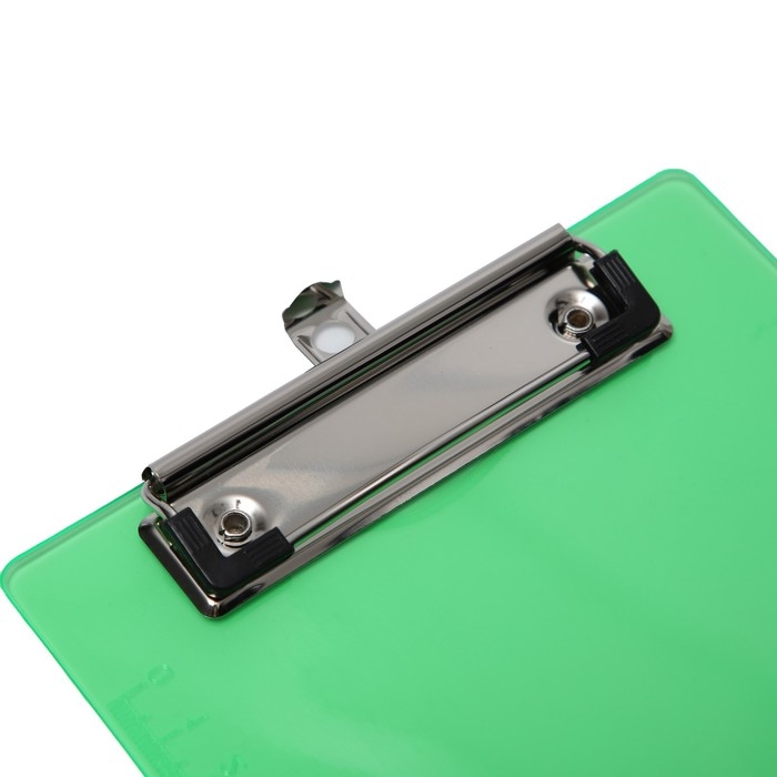 Планшет с прижимом А5 Callligrata, пластик, прозрачный, МИКС Планшет с прижимом А5 Callligrata, пластик, прозрачный, МИКС