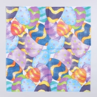 Салфетки бумажные &laquo;Пасхальные яички&raquo;, 33х33 см, набор 20 шт