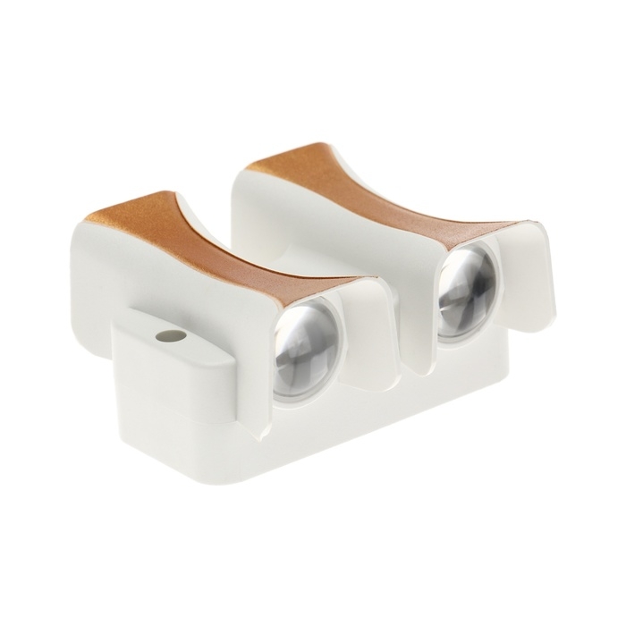 Светильник фасадный &laquo;Элегант&raquo;, FSD-043, 4 Вт, 3000К, 2 луча, IP65, 220 В, пластик, белый