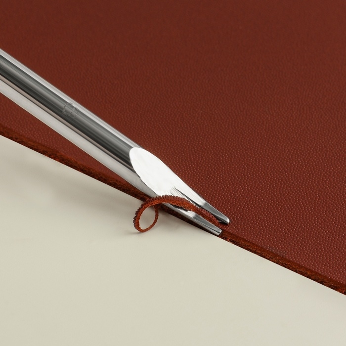 Торцбил-кромкорез для кожи, шаг 1,5 мм, 14,6 &times; 2,5 см