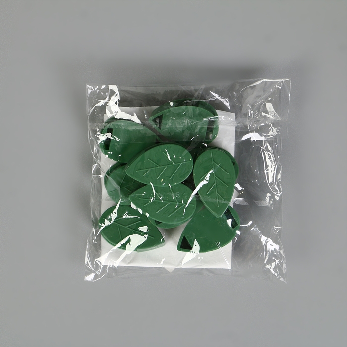 Крепления для вьющихся растений, самоклеящиеся, &laquo;Листок&raquo;, набор 10 шт., Greengo