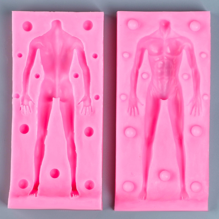 Форма силиконовая &laquo;Фигура мужчины&raquo;, размер изделия 18,2 &times; 5,5 см
