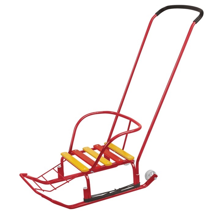 Санки &laquo;Тимка 3К&raquo;, цвет алый