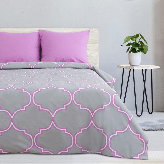 Постельное бельё "Этель" евро Утро в Марокко 200х217 см, 240*220 см, 70х70 см - 2 шт., поплин 125 г/м&sup2;