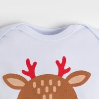 Комплект: джемпер и брюки Крошка Я &laquo;Мой первый НГ&raquo;, рост 80-86 см, цвет красный/белый