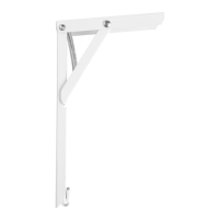 Кронштейн складной для столов и полок ТУНДРА, F001 , 2 шт., длина 200 мм., сталь, цвет белый 97039 Кронштейн складной для столов и полок ТУНДРА, F001 , 2 шт., длина 200 мм., сталь, цвет белый 97039