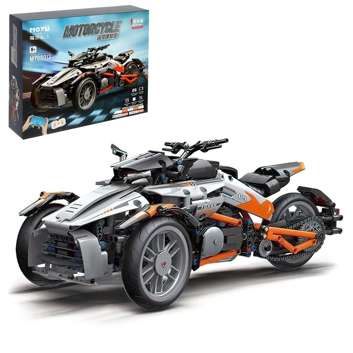 Конструктор «Трицикл», 1228 деталей Конструктор «Трицикл», 1228 деталей