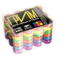 Аквагрим для лица и тела, светятся от ультрафиолета, 6 цветов Аквагрим для лица и тела, светятся от ультрафиолета, 6 цветов