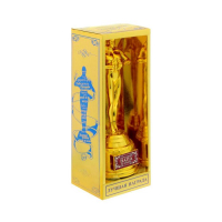 Кубок наградная фигура &laquo;Лучший папа в мире&raquo;, оскар, пластик, 18 х 6,3 см.