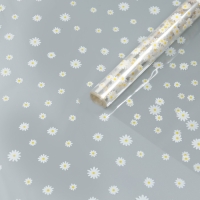 Пленка для цветов "Маргаритка" белый+желтый 0,7 х 8.2 м, 40мкм Пленка для цветов "Маргаритка" белый+желтый 0,7 х 8.2 м, 40мкм