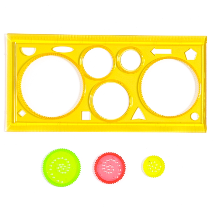 Спирограф &laquo;Фантазия&raquo;, цвет МИКС