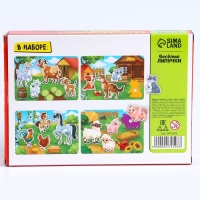 Развивающая игра на липучках &laquo;&lrm;Изучаем животных. Ферма или деревня&raquo;&lrm;
