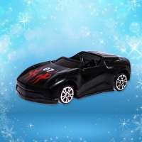 Новогодний шар с игрушкой &laquo;Спортивная машинка&raquo;, МИКС