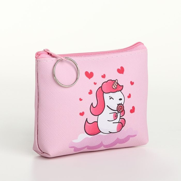 Кошелёк детский на молнии &laquo;Выбражулька&raquo;, цвет МИКС