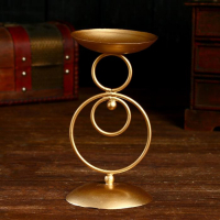 Подсвечник "Арне" металл. 10х10х20 см