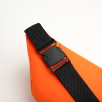 Сумка поясная на молнии, цвет оранжевый Сумка поясная на молнии, цвет оранжевый