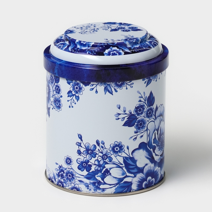 Банка для сыпучих продуктов &laquo;Ультрамарин Рассвет&raquo;, 0,8 л, d=9,9 см, h=11 см