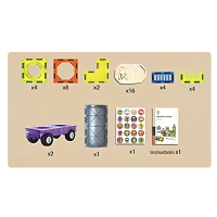 Конструктор магнитный «Грузовик», 41 деталь Конструктор магнитный «Грузовик», 41 деталь