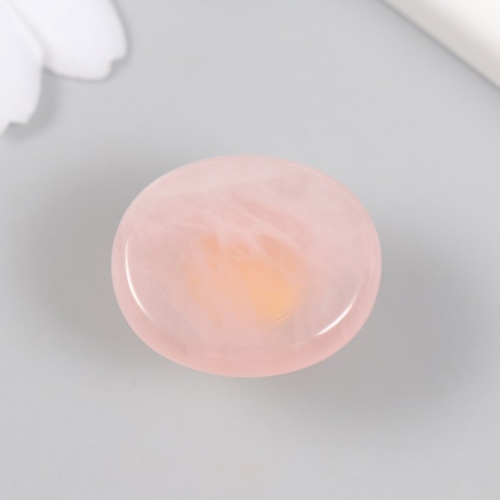 Ручка для шкатулки "Розовый кварц" 2,6х1,7 см