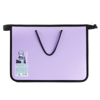 Папка с ручками А4, 330 х 245 х 45 мм, молния сверху, ErichKrause Matt Manga, 600 мкм, микс Папка с ручками А4, 330 х 245 х 45 мм, молния сверху, ErichKrause Matt Manga, 600 мкм, микс