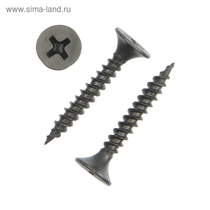 Саморезы гипсокартон-металл 3,5х25, 1200 шт Саморезы гипсокартон-металл 3,5х25, 1200 шт