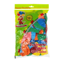 Шар латексный 12", пастель, набор 100 шт., цвета МИКС Шар латексный 12", пастель, набор 100 шт., цвета МИКС